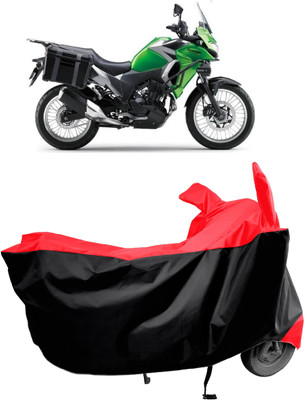 Amexride Two Wheeler Cover for Kawasaki(Versys X 300 BS6, Red)