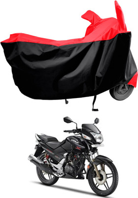 Amexride Two Wheeler Cover for Hero(CBZ Extreme, Red)