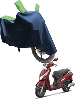 SS FOR YOUR SMART NEEDS Two Wheeler Cover for Hero(Duet 125CC, Blue, Green)