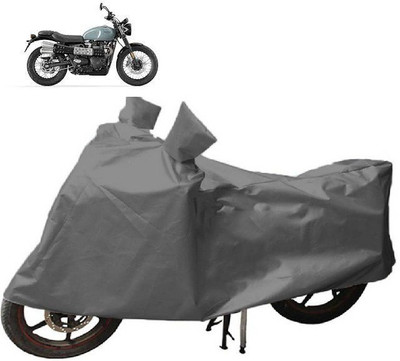 Anlopeproducts Waterproof Two Wheeler Cover for Triumph(Scrambler 1200 BS6, Grey)