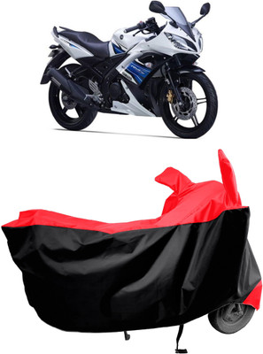 Amexride Two Wheeler Cover for Yamaha(YZF R15S BS6, Red)