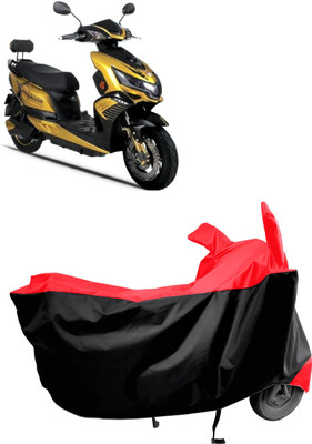 Amexride Two Wheeler Cover for Okinawa(Praise, Red)