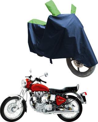 SS FOR YOUR SMART NEEDS Two Wheeler Cover for Royal Enfield(Electra 5S, Blue, Green)