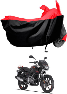 Amexride Two Wheeler Cover for Bajaj(Pulsar 125 Neon BS6, Red)