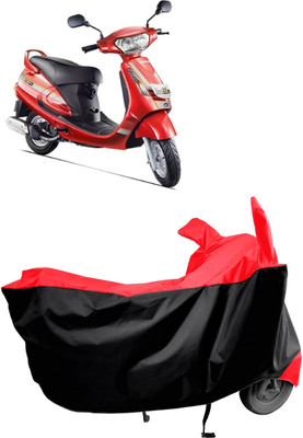 Amexride Two Wheeler Cover for Mahindra(Duro 125, Red)