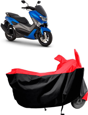 Amexride Two Wheeler Cover for Yamaha(NMax 155 BS6, Red)
