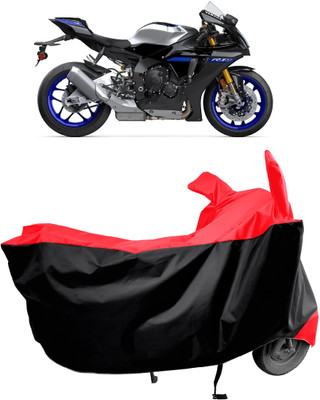 Amexride Two Wheeler Cover for Yamaha(YZF R1 M, Red)