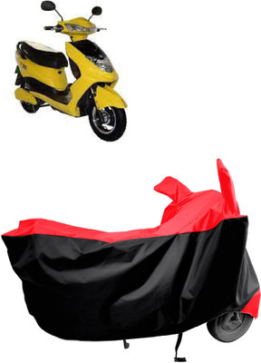 Amexride Two Wheeler Cover for Okinawa(R30 electric scooter, Red)