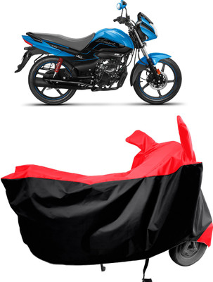 Amexride Two Wheeler Cover for Hero(Splendor I Smart, Red)