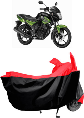 Amexride Two Wheeler Cover for Yamaha(SZ RR V2.0 BS6, Red)