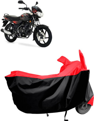 Amexride Two Wheeler Cover for Bajaj(Discover 125 DTS-i, Red)