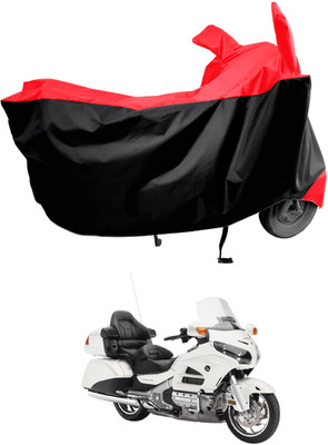 Amexride Two Wheeler Cover for Honda(Gold Wing GL1800, Red)