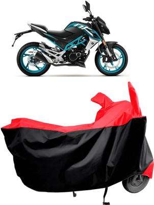 Amexride Two Wheeler Cover for CFMoto(150NK, Red)