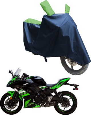 SS FOR YOUR SMART NEEDS Two Wheeler Cover for Kawasaki(Ninja 650, Blue, Green)