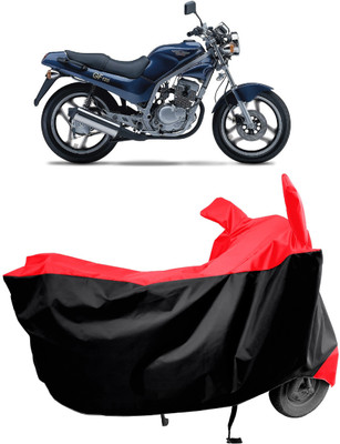 Amexride Two Wheeler Cover for Kinetic(GF 125, Red)