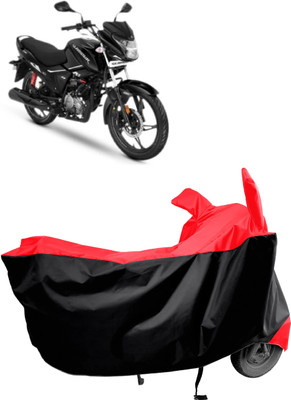 Amexride Two Wheeler Cover for Hero(MotoCorp Glamour, Red)