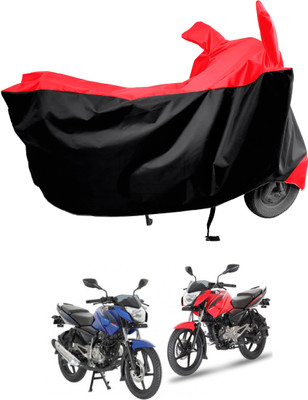Amexride Two Wheeler Cover for Bajaj(Pulsar 135 LS DTS-i, Red)