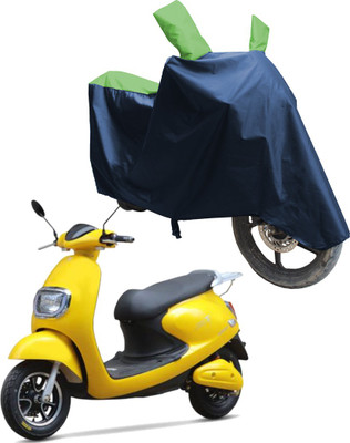 SS FOR YOUR SMART NEEDS Two Wheeler Cover for Techo Electra(Emerge, Blue, Green)