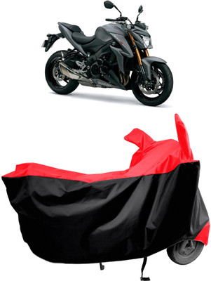 Amexride Two Wheeler Cover for Suzuki(GSX-S1000 ABS, Red)