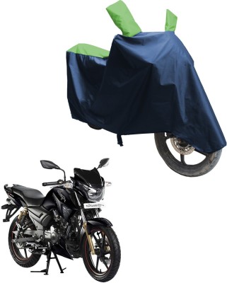 SS FOR YOUR SMART NEEDS Two Wheeler Cover for TVS(Apache RTR 180, Blue, Green)