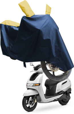 SS FOR YOUR SMART NEEDS Two Wheeler Cover for TVS(iQube Electric, Blue, Yellow)