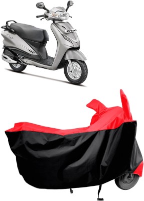 Amexride Two Wheeler Cover for Hero(Duet VX 110CC, Red)