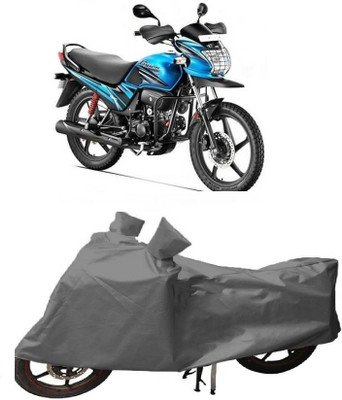 Anlopeproducts Waterproof Two Wheeler Cover for Hero(Passion Pro i3S, Grey)