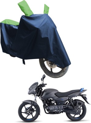 SS FOR YOUR SMART NEEDS Two Wheeler Cover for Bajaj(Pulsar 125 Neon BS6, Blue, Green)