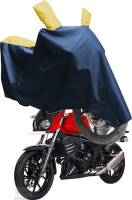 SS FOR YOUR SMART NEEDS Two Wheeler Cover for Mahindra(Mojo UT 300, Blue, Yellow)