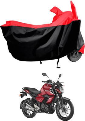 Amexride Two Wheeler Cover for Yamaha(FZ S FI New BS6, Red)