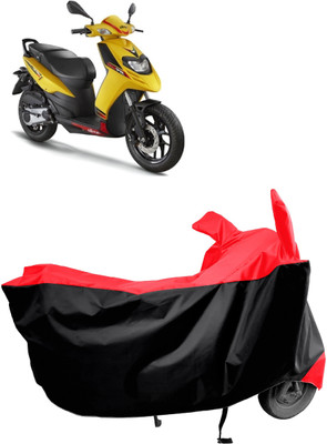 Amexride Two Wheeler Cover for Aprilia(SR 125, Red)