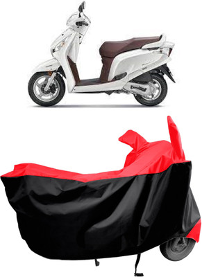 Amexride Two Wheeler Cover for Honda(Aviator, Red)