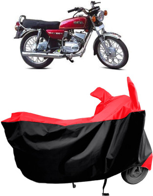 Amexride Two Wheeler Cover for Yamaha(RX 100, Red)