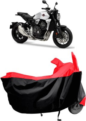 Amexride Two Wheeler Cover for Honda(CB1000R, Red)