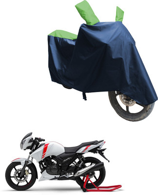 SS FOR YOUR SMART NEEDS Two Wheeler Cover for TVS(Apache RTR 160, Blue, Green)