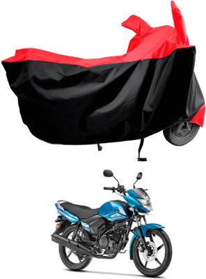 Amexride Two Wheeler Cover for Yamaha(Saluto BS6, Red)