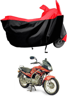Amexride Two Wheeler Cover for Kinetic(GF Lazer, Red)