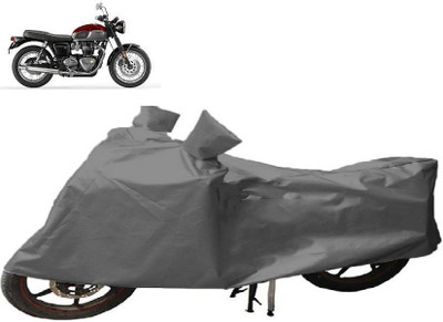 Anlopeproducts Waterproof Two Wheeler Cover for Triumph(Bonneville T100, Grey)