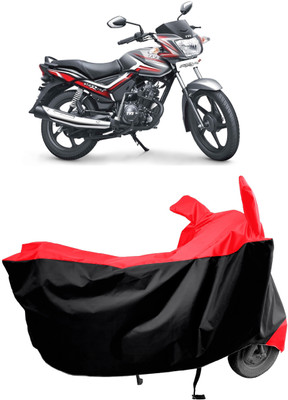 Amexride Two Wheeler Cover for TVS(Star City, Red)