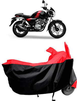 Amexride Two Wheeler Cover for Bajaj(V12, Red)