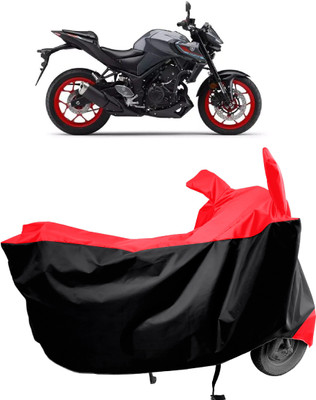 Amexride Two Wheeler Cover for Yamaha(MT 03 BS6, Red)