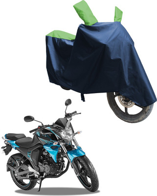 SS FOR YOUR SMART NEEDS Two Wheeler Cover for Yamaha(FZ-S FI, Blue, Green)