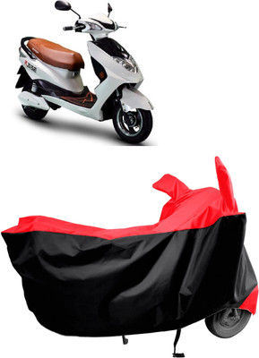 Amexride Two Wheeler Cover for Okinawa(Raise, Red)