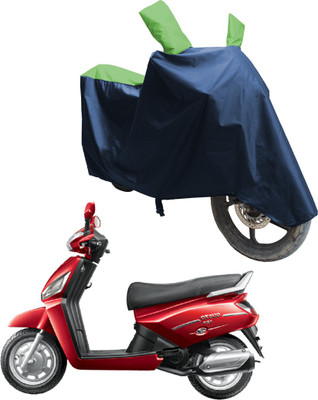 SS FOR YOUR SMART NEEDS Two Wheeler Cover for Mahindra(Gusto 125, Blue, Green)