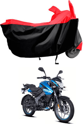Amexride Two Wheeler Cover for Bajaj(Pulsar NS125 BS6, Red)