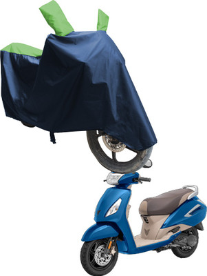 SS FOR YOUR SMART NEEDS Two Wheeler Cover for TVS(Jupiter 125, Blue, Green)