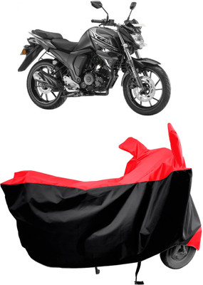 Amexride Two Wheeler Cover for Yamaha(FZ S FI (V 2.0) BS6, Red)