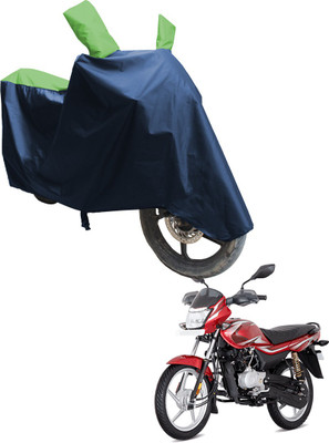SS FOR YOUR SMART NEEDS Two Wheeler Cover for Bajaj(Platina 100 BS6, Blue, Green)