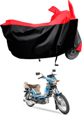 Amexride Two Wheeler Cover for TVS(Heavy Duty BS6, Red)