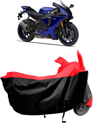Amexride Two Wheeler Cover for Yamaha(YZF R1, Red)